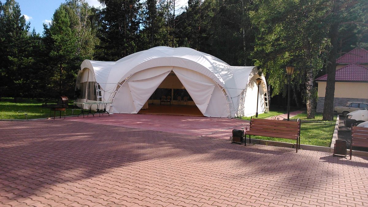 Арочный шатер 180 м.кв. (Green Park)