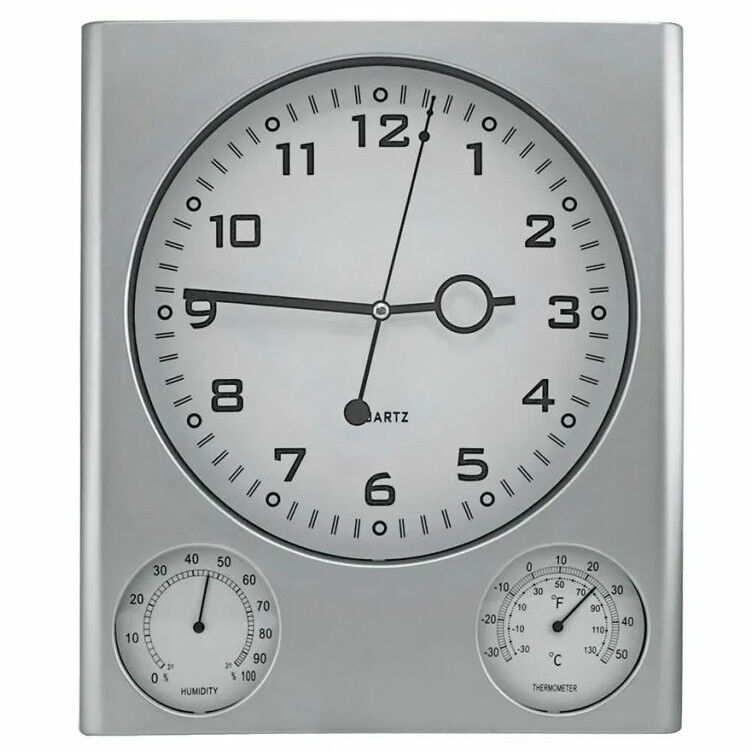 Часы настенные «Верность» термометр-гигрометр 25*29.5см