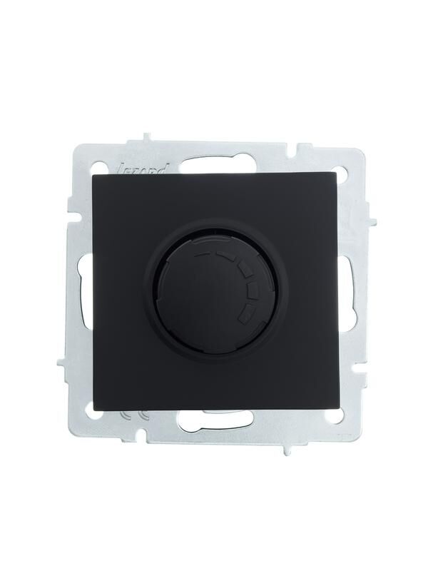 Механизм светорегулятора СП 800 Вт VESNA цвет черный бархат LEZARD 742-4288-115
