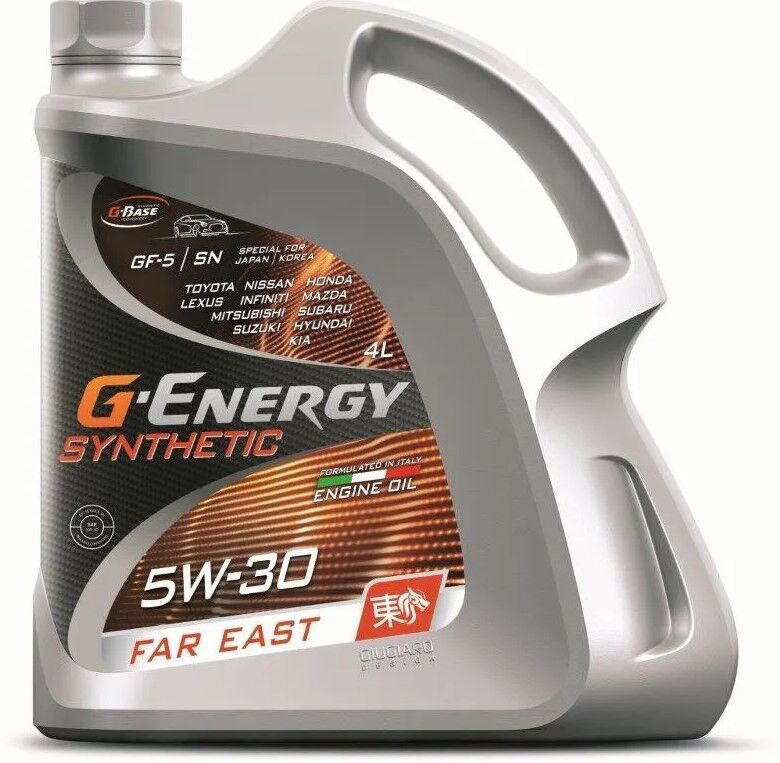 G-Energy Synthetic Far East 5w30 API SN ILSAC GF-5 5 л (Масло моторное синтетическое) НОВЫЙ