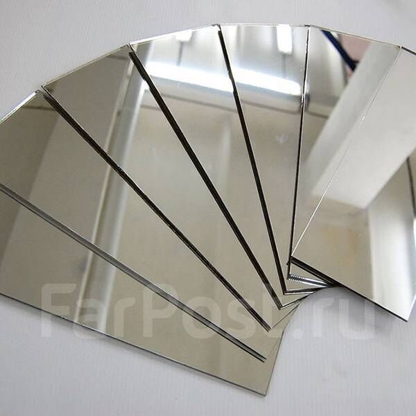 Акриловое стекло зеркальное 1220х2440 мм толщина 2 мм серебро
