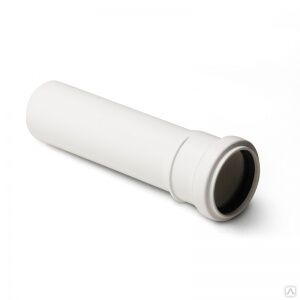 ППР малошум Труба 50 мм L 1 m Белая PRO AQUA Stilte (стенка 1,8мм) 