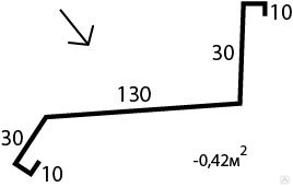 Отлив 130 (210) (7024-0,5), Графит 