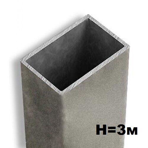 Столб металлический 60х40(2) мм, длина 3,0м