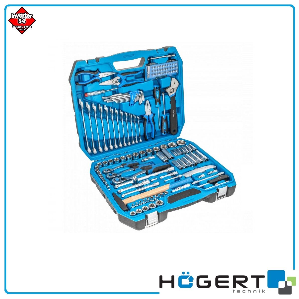 Набор инструментов HOEGERT HT1R439 131 предмет.