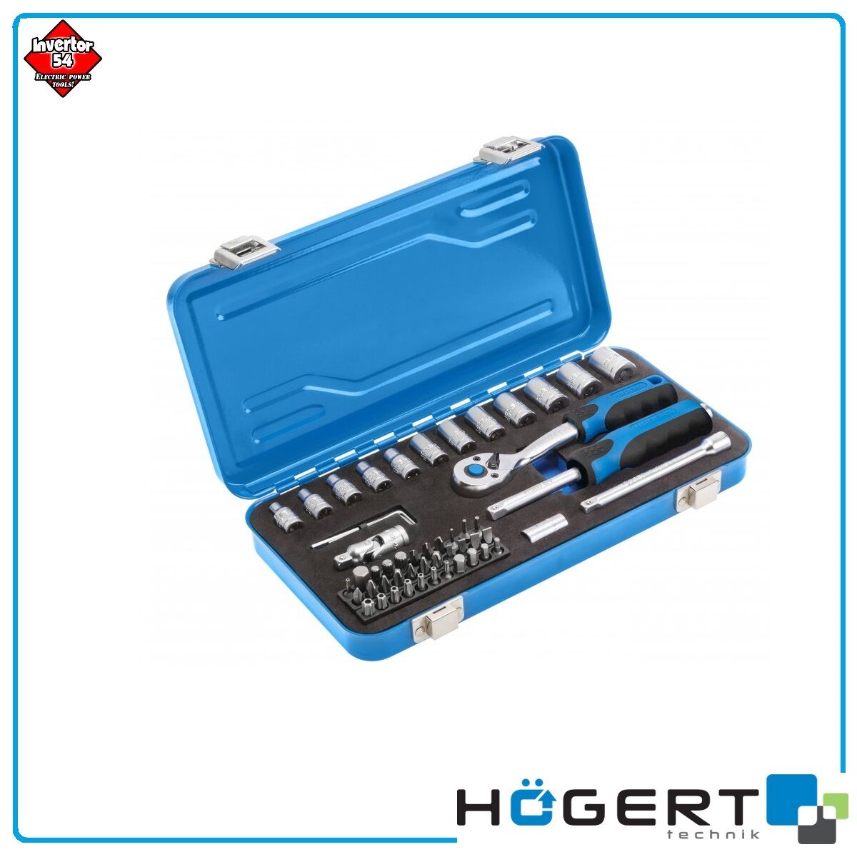 Набор инструментов HOEGERT HT1R485 53 предметов.