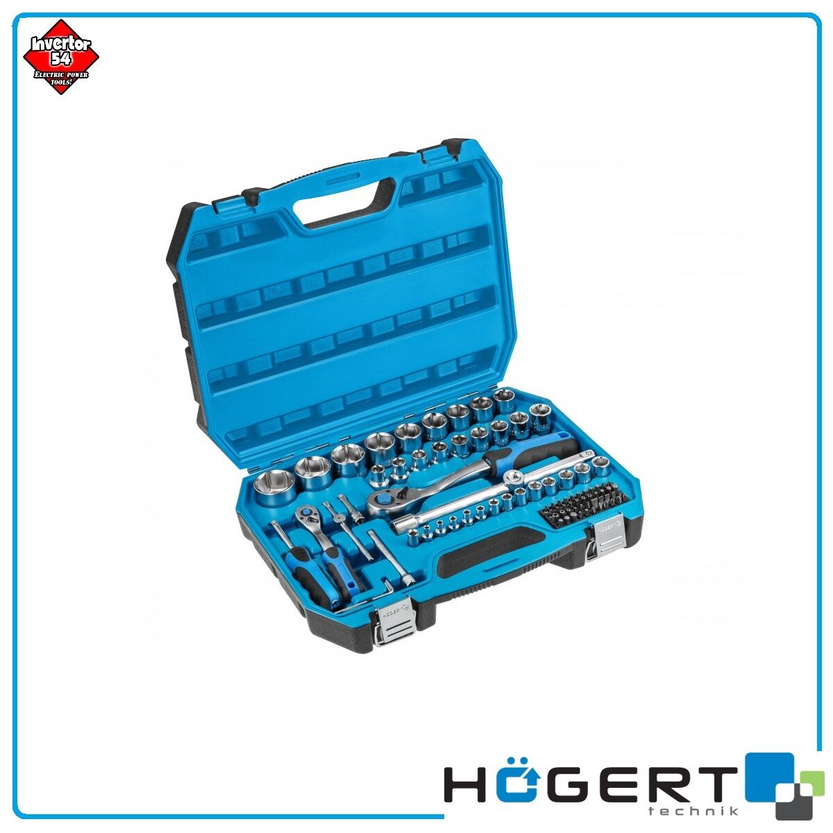 Набор инструментов HOEGERT HT1R424 89 предметов.