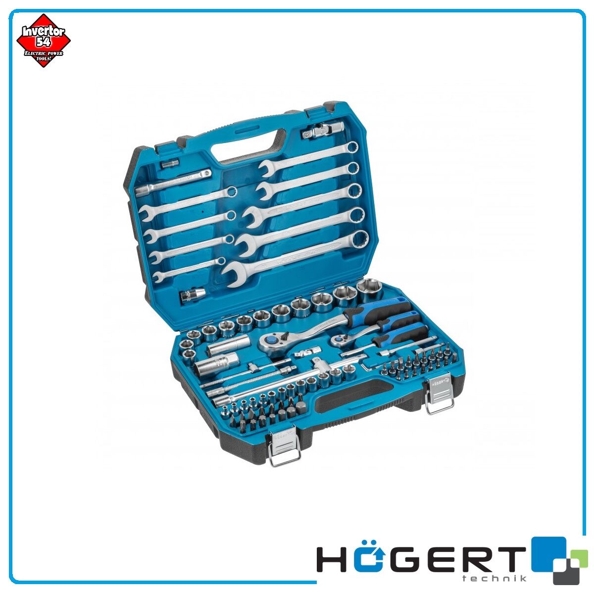Набор инструментов HOEGERT HT1R425 85 предметов.