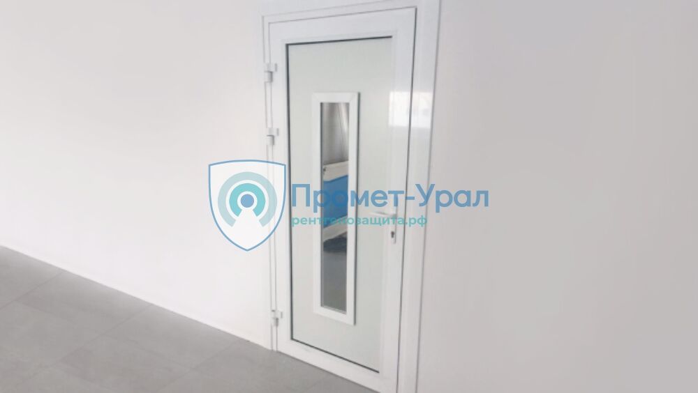 Алюминиевые рентгенозащитные двери, 2 mmPb, 1500х2100 мм