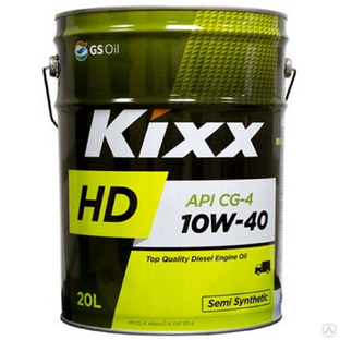 Масло моторное Kixx HD CG-4 10W-40 20 л полусинтетическое Артикул L5255P20E1 