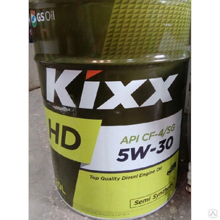 Масло моторное Kixx HD CF-4 5W-30 20 л полусинтетическое Артикул L5257P20E1 