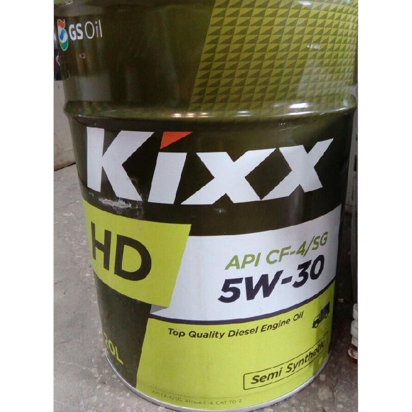 Масло моторное Kixx HD CF-4 5W-30 20 л полусинтетическое Артикул L5257P20E1