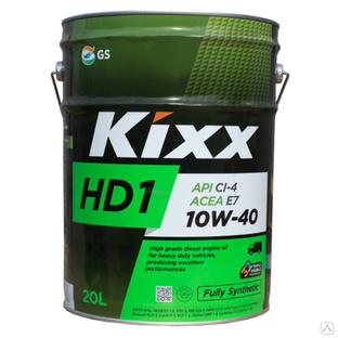 Масло моторное Kixx HD1 CI-4 10W-30 20 л синтетическое Артикул L2016P20E1 