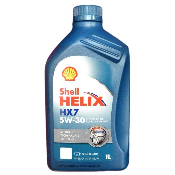 Масло моторное Shell Helix HX7 5w-30 1 л Артикул 550046376