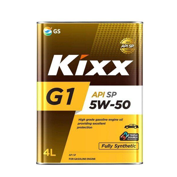 Масло моторное Kixx G1 SP 5W-50 4 л синтетическое Артикул L215544TE1