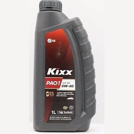 Масло моторное Kixx PAO1 0W-40 1 л синтетическое Артикул L2084AL1E1