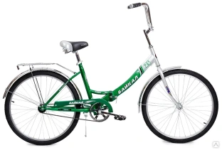 Велосипед складной 26 дюймов Байкал 2603, зеленый 