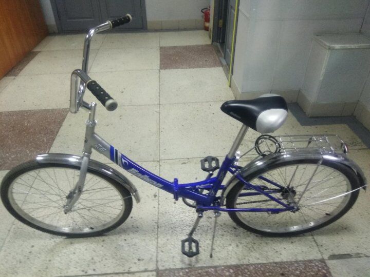 Велосипед 26 дюймов Байкал АВТ-2612, 6 скоростей, синий