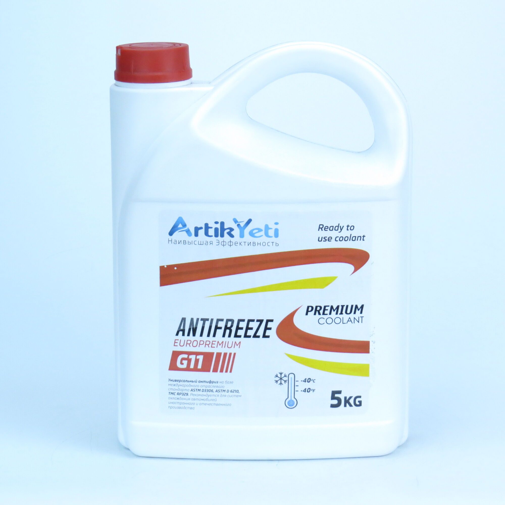 ArtikYeti Antifreeze Euro Premium G11 красный 5кг