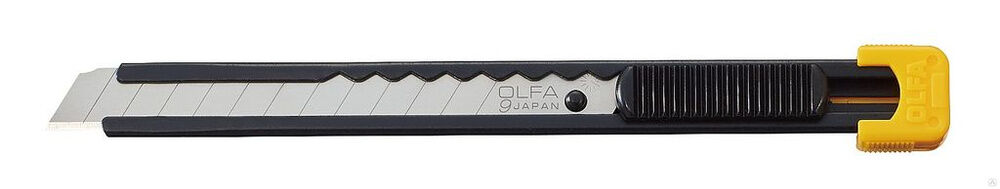OLFA с выдвижным лезвием 9 мм, Нож (OL-S)