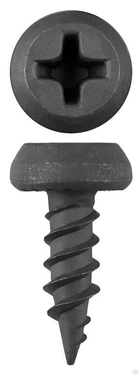 ЗУБР КЛМ-Ф 11 х 3.5 мм, фосфат., конусная головка, саморез для лист. металла, 22000 шт (4-300110-35-11)