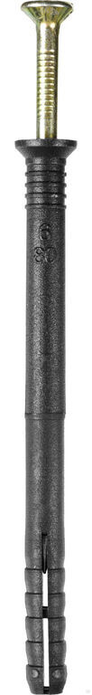 STAYER 6 x 80 мм, потайный бортик, дюбель-гвоздь полипропиленовый, 70 шт (30645-06-080)