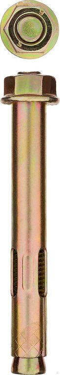 ЗУБР М10 x 77 мм, анкерный болт с гайкой, 40 шт, Профессионал (302342-10-077)