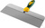 KRAFTOOL 350 мм, широкое полотно алюминиевая направляющая двухкомпонентная ручка, нержавеющий, Фасадный шпатель (10036-3 #1