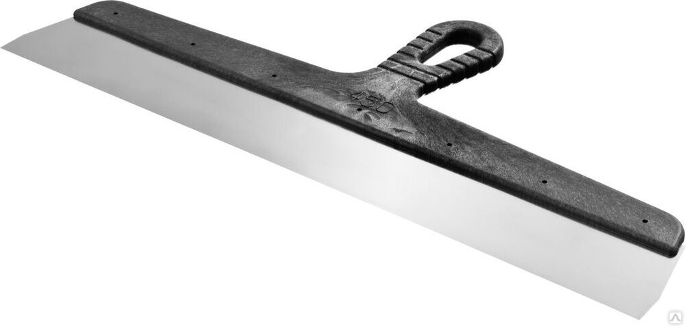 СИБИН 450 мм, пластиковая ручка, нержавеющий, Фасадный шпатель (10079-450)