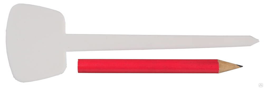 Набор меток-ориентиров GRINDA для засеянных грядок 25 ярлыков тип - Т + карандаш, 125 мм