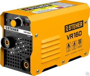STEHER ММА, 160 А, сварочный аппарат инверторный, макс. электрод Ø 3.2 мм (VR-160) #1