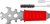 KRAFTOOL JETA 1000, HVLP 1.3 мм, Пневматический краскопульт с верхним бачком (06559-1.3) #5