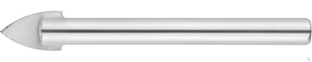 URAGAN 12 мм, 2х кромка, цилиндр хвостовик, Сверло по стеклу и кафелю (29830-12) 
