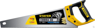 STAYER Cobra 3D 400 мм, Универсальная ножовка (1512-40) #1