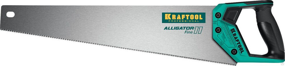 KRAFTOOL Alligator Fine 11 550 мм, Ножовка для точного реза (15203-55)