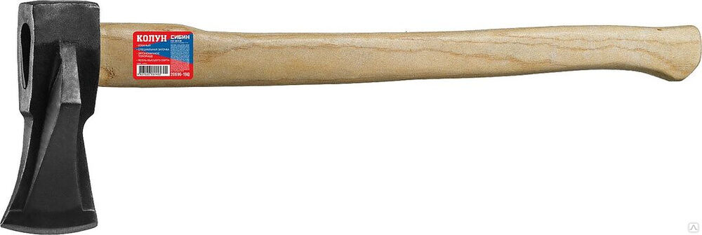Ушастый кованый топор-колун СИБИН, 1900/2000 г, 600 мм