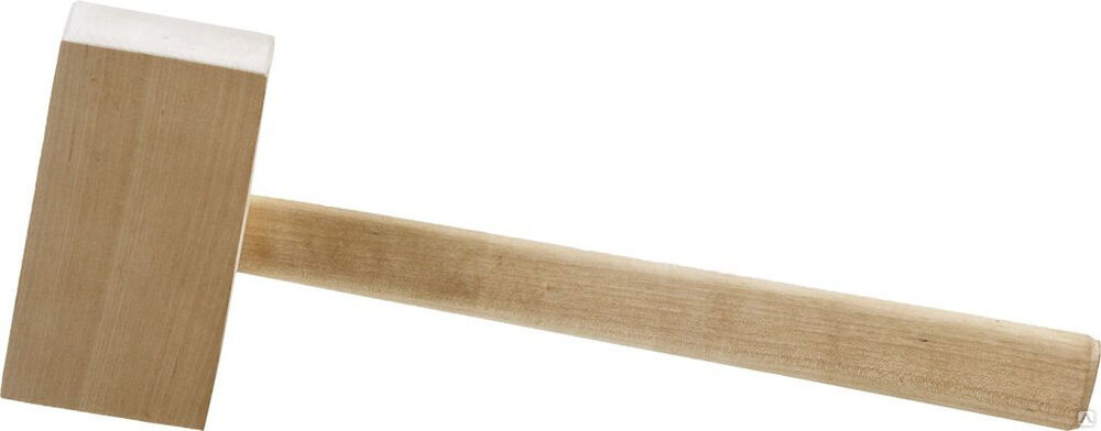 Деревянная прямоугольная киянка ЗУБР 330 г 70х50 мм