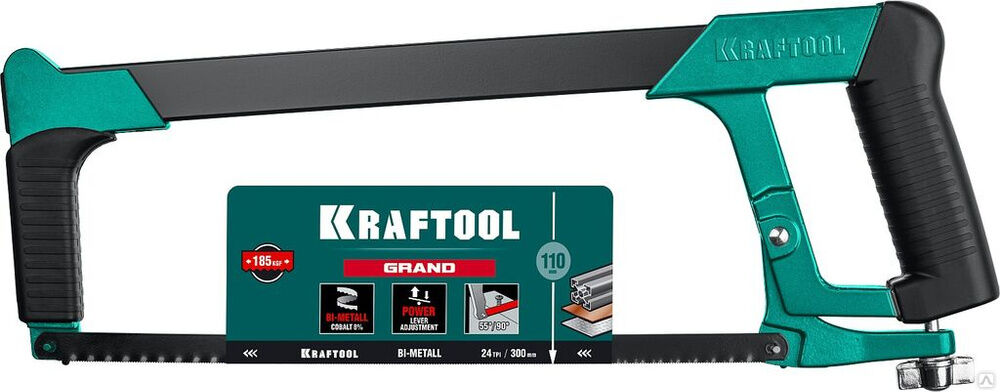 KRAFTOOL Super-Kraft 300 мм, Ножовка по металлу (15801)