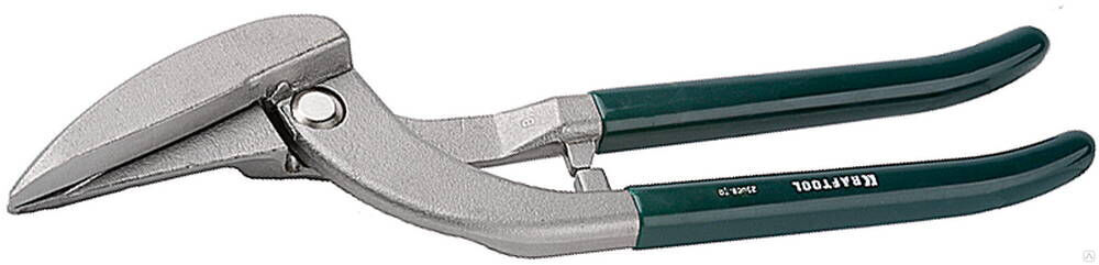 Ножницы по металлу цельнокованые, длинный прямой сквозной рез, 300 мм KRAFTOOL PELIKAN