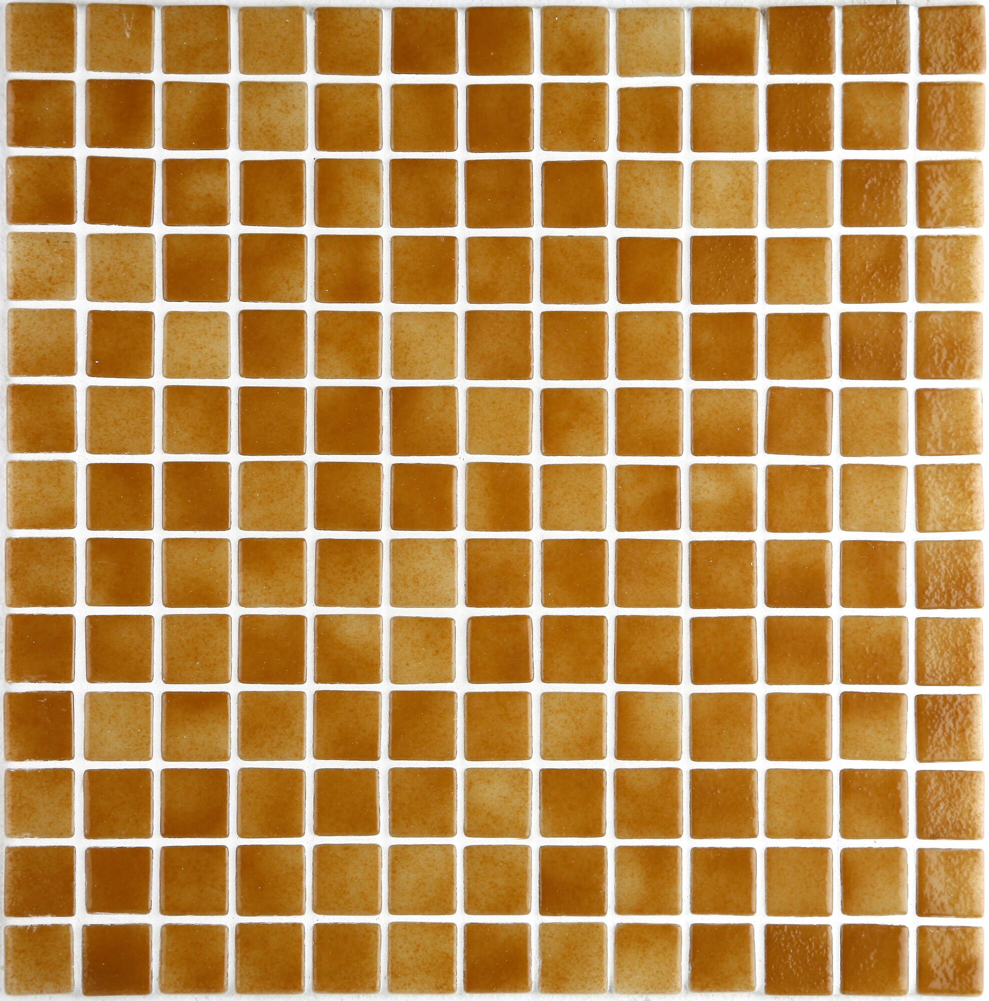 Мозаика стеклянная 2511 - А Niebla EZARRI желтая коричневая