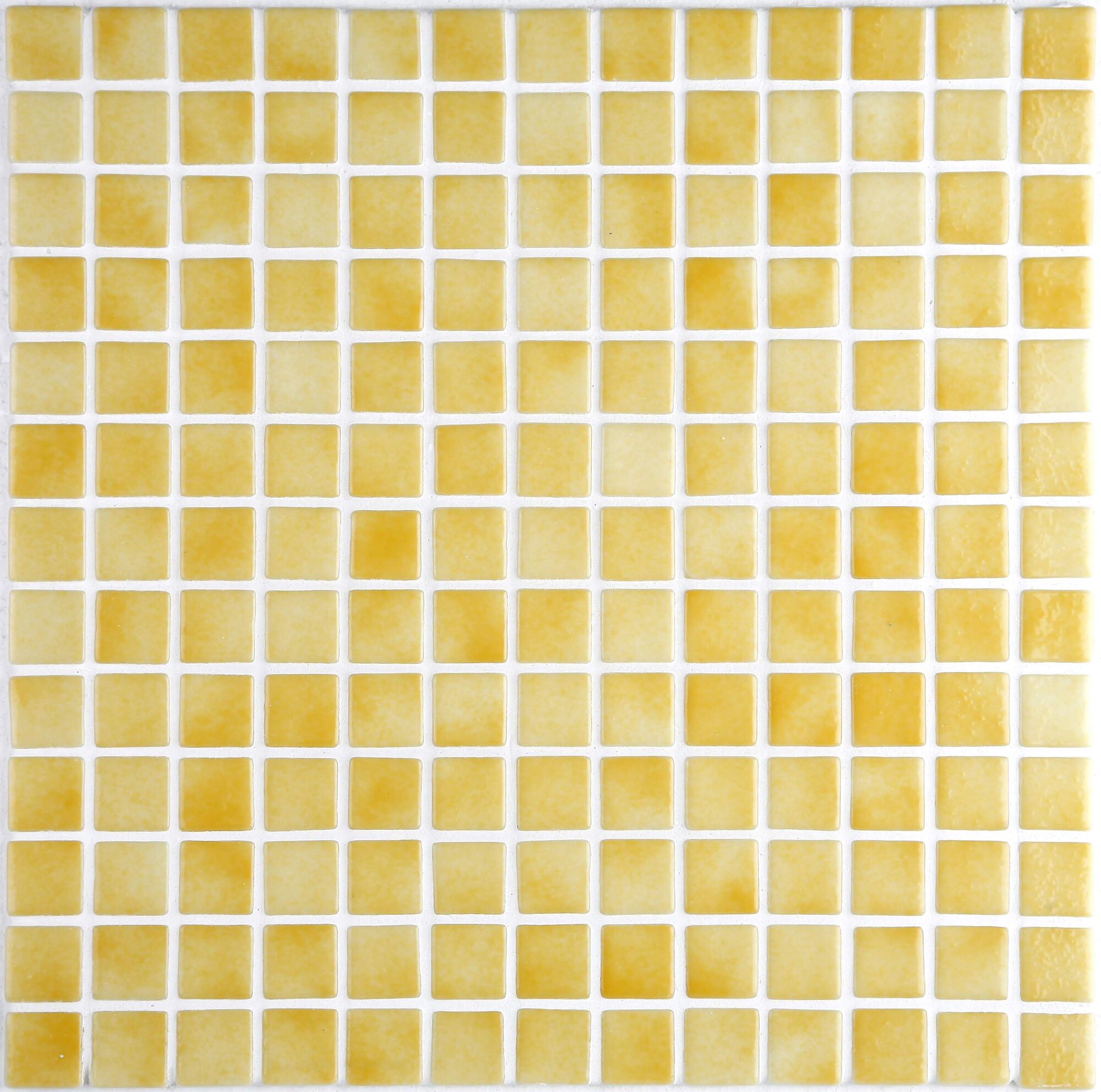 Мозаика стеклянная 2525 B Niebla EZARRI желтая