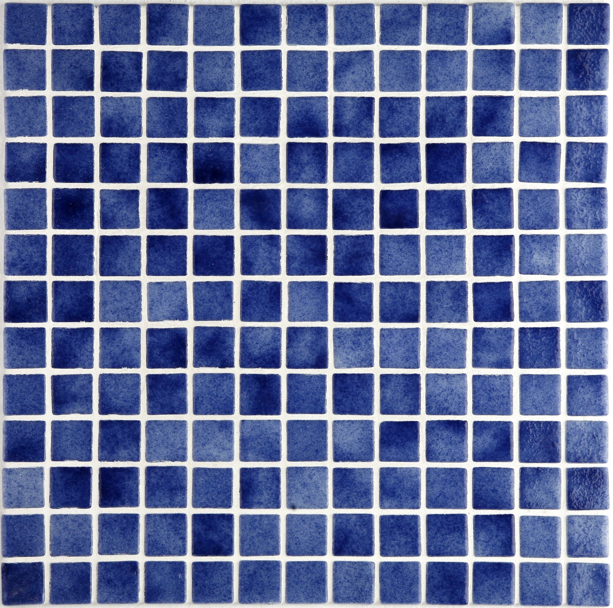 Мозаика стеклянная 2562 B Niebla EZARRI синяя