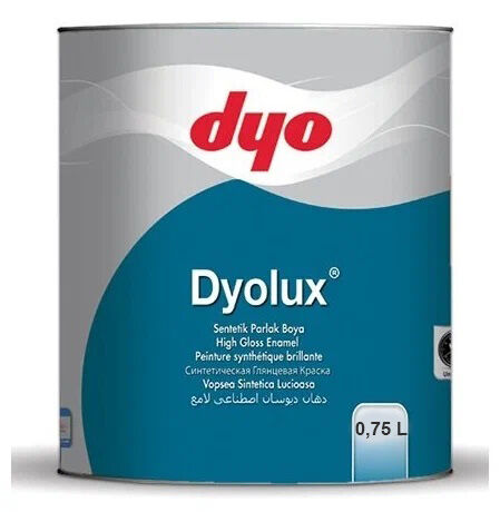 Эмаль алкидная глянцевая DYOLUX светло-серая 2,5л "Dyo"