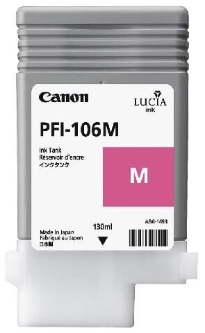 Картридж Canon PFI-106M Magenta 130 мл (6623B001)