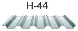 Профилированный лист Н/С-44х1000 цинк