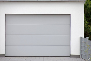 Ворота гаражные секционные DoorHan 2400x1900 с пружинами растяжения RSD01 