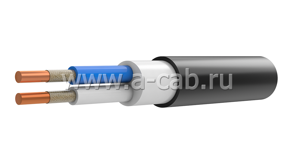 Силовой кабель ВВГнг(А)-FRLS 2х1,5 ок-1