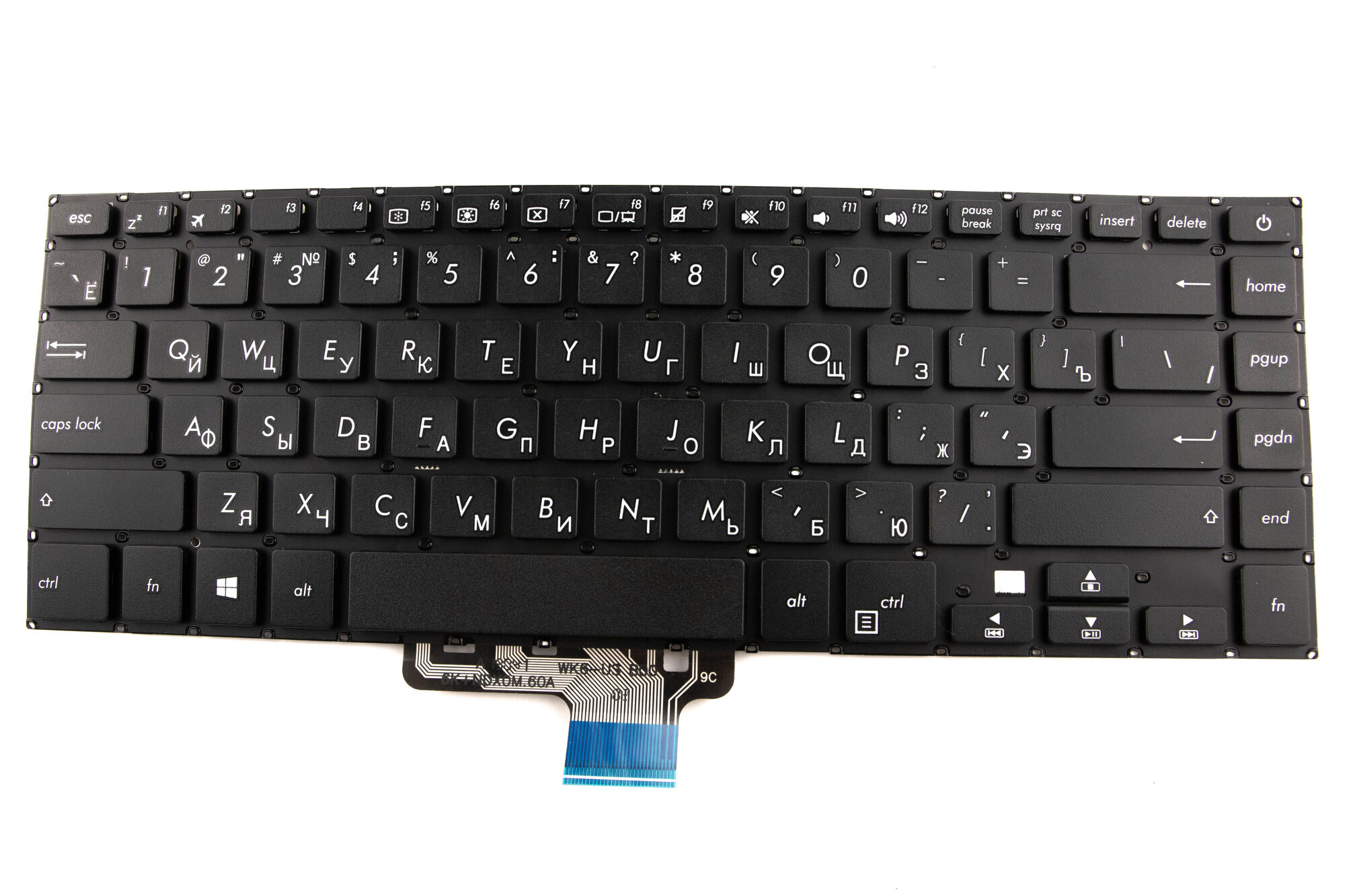 Клавиатура для Asus UX510UX p/n: 0KNB0-4129RU00, AEXKEU00010, 9Z.NDXSQ.60R