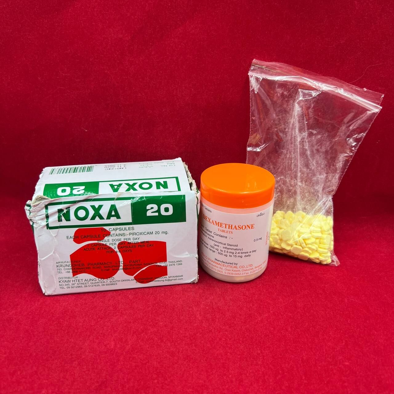 БАД Нокса (NOXA) и Дексаметазон (Dexamethasone) 120 капс + 240 таб