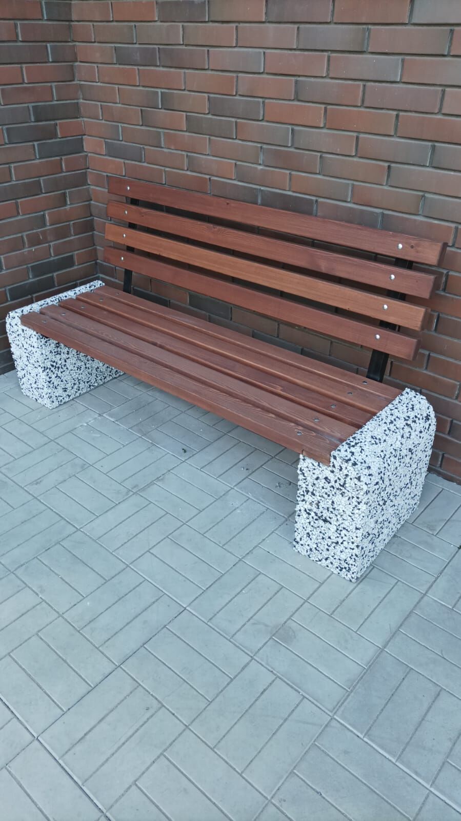 Скамейка на металлическом каркасе купить - скамья по выгодным ценам в интернет-магазине OZON